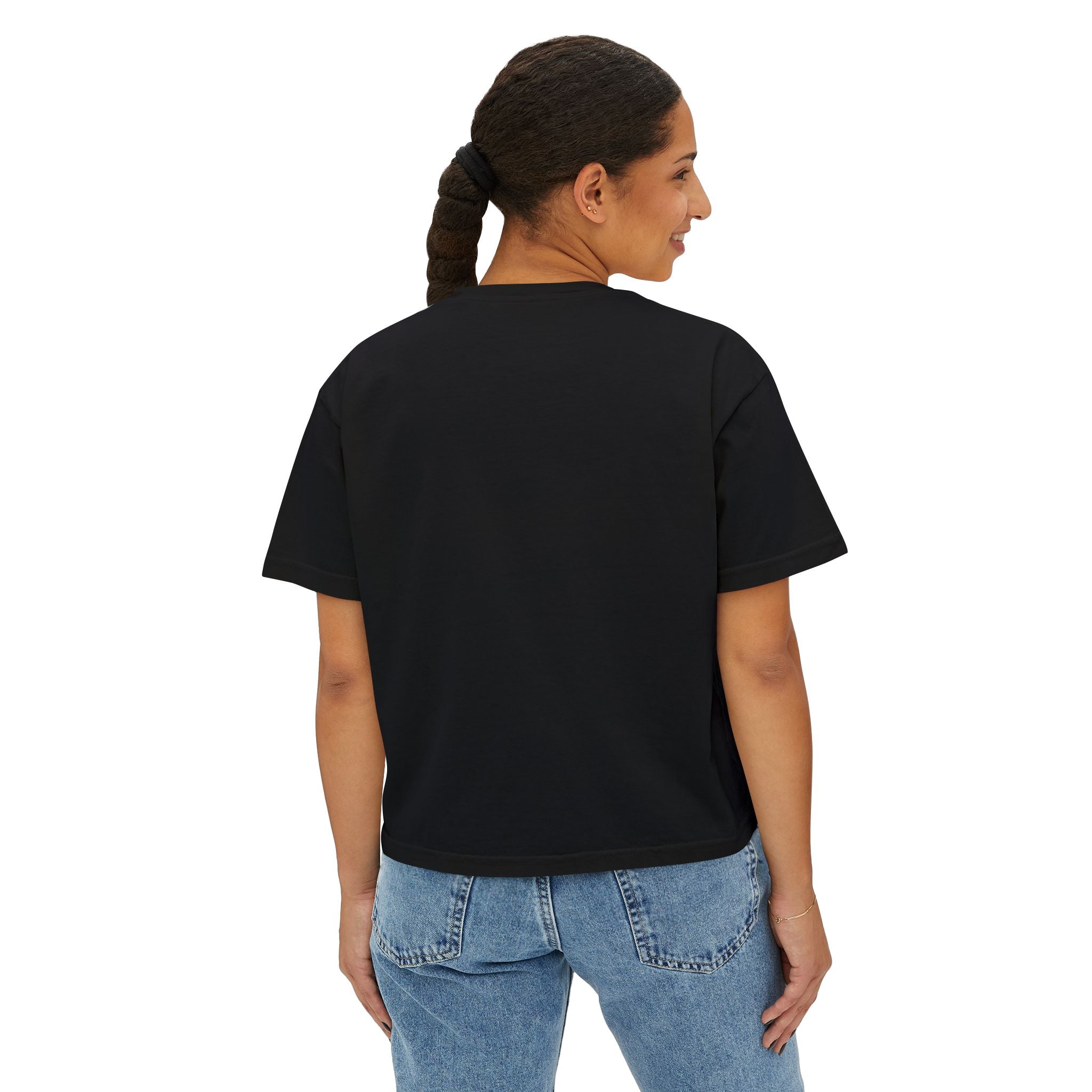 BLACKXY Trendy Women's Boxy Tee