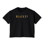 BLACKXY Trendy Women's Boxy Tee