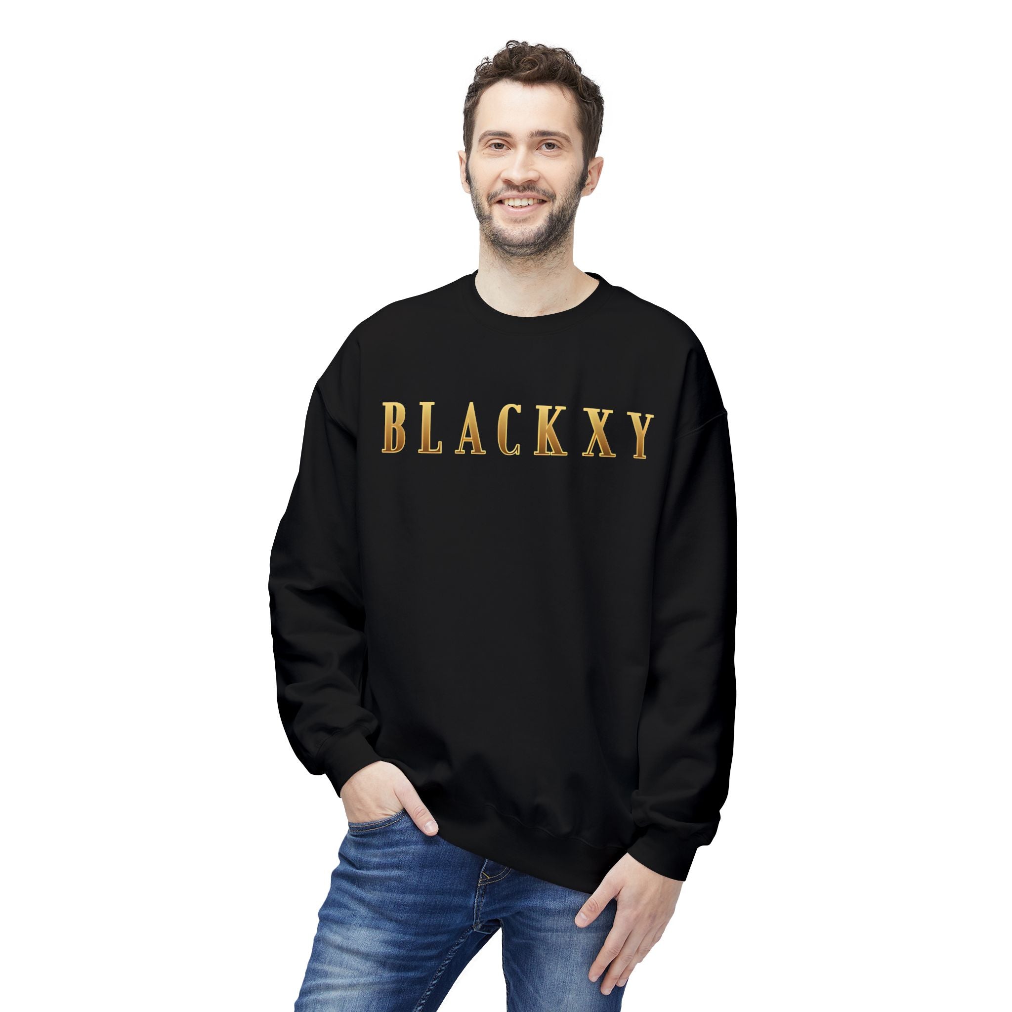 Stylish Men's Fleece Crewneck Sweatshirt