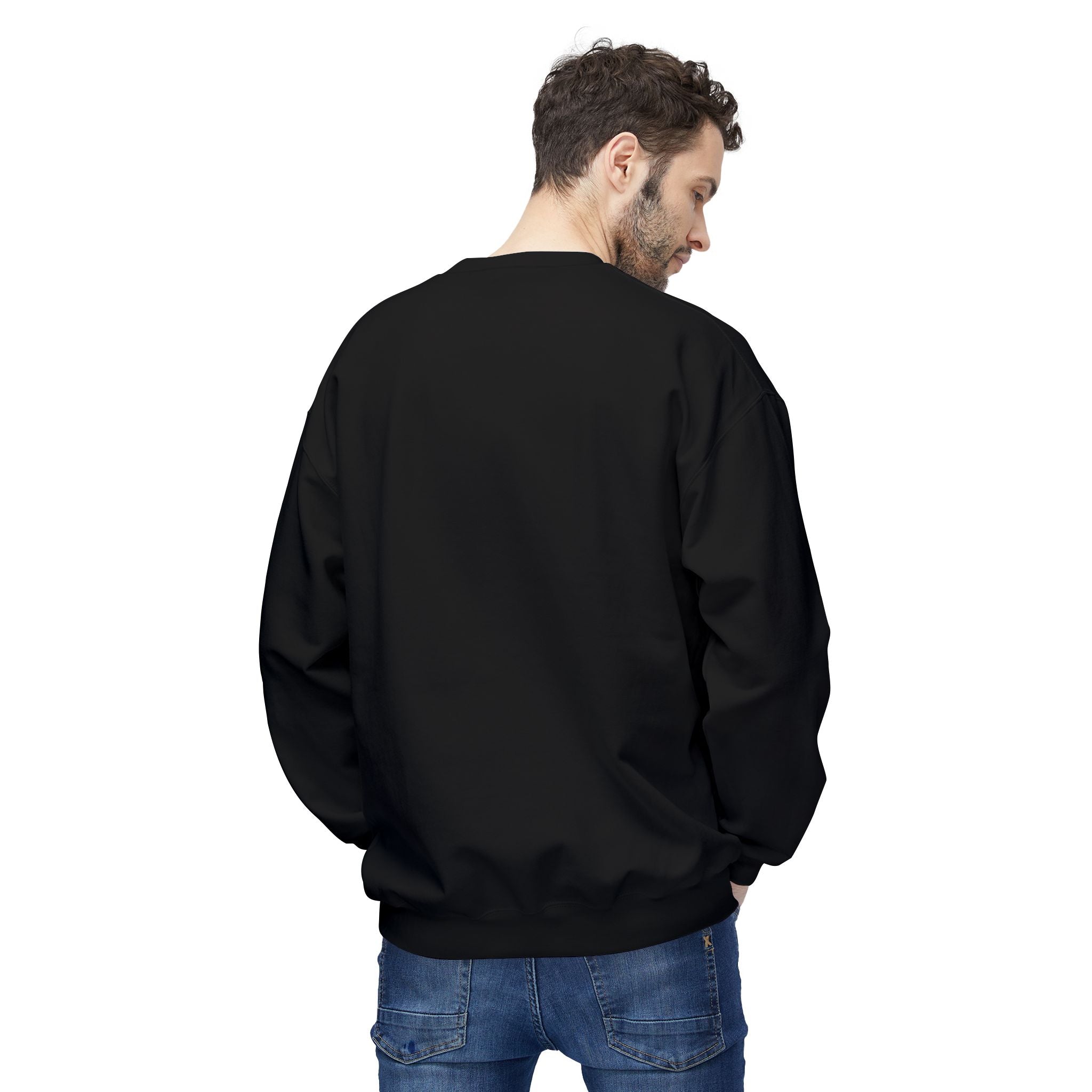Stylish Men's Fleece Crewneck Sweatshirt