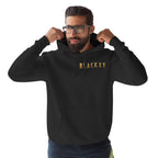 Men's Stylish Three-Panel Fleece Hoodie
