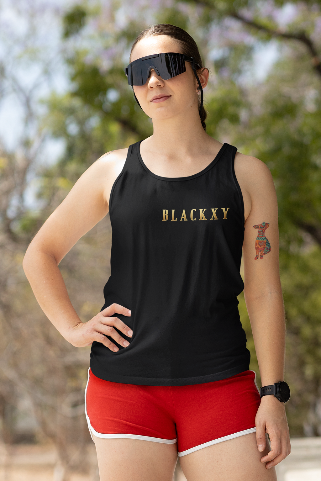 Stylish Women's Garment-Dyed Tank Top