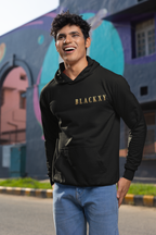 Men's Stylish Three-Panel Fleece Hoodie