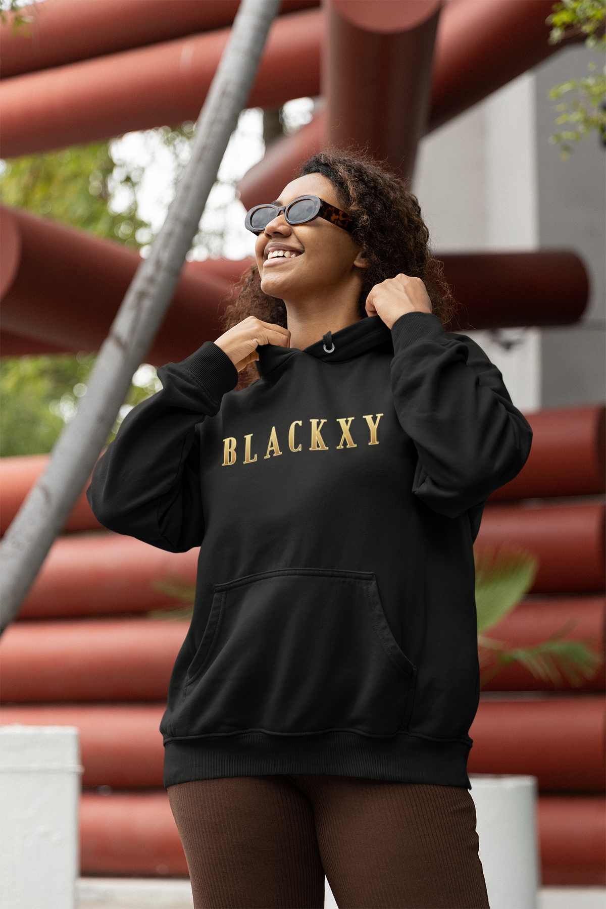 Blackxy Graphic Women's Hoodie
